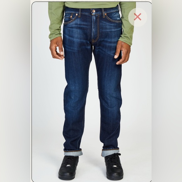 President’s Other - President’s Mens Blue‎ Luxury Japanese Selvedge Jeans Denim 34